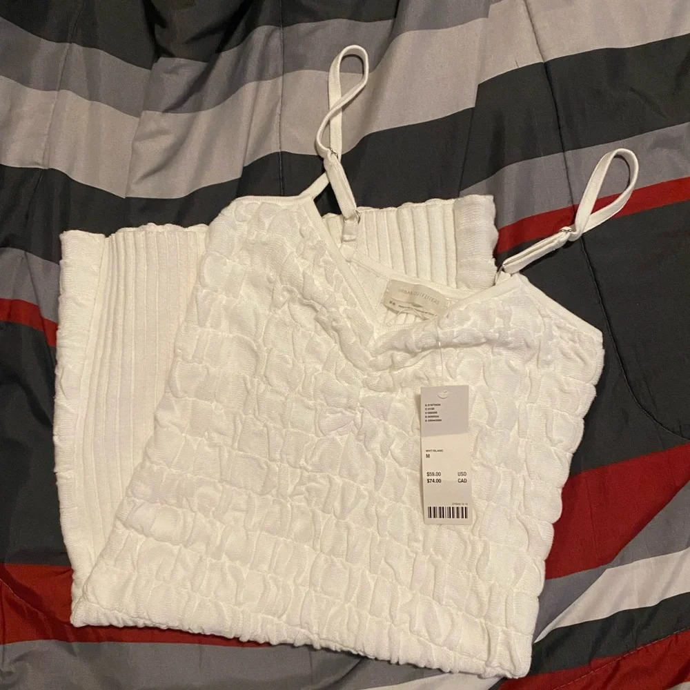 Urban Outfitters Knit White Dress
